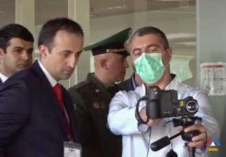 Armenia Deputy PM introduced to activities for coronavirus prevention at Zvartnots International Airport