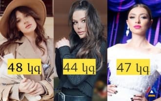 Реальный вес и рост армянских знаменитостей