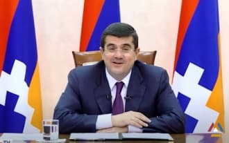 Karabakh President to Azerbaijan counterpart: Have you chosen path to solving issue through force?