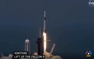 Liftoff! NASA, SpaceX launch Falcon 9 Crew Dragon and astronauts into space