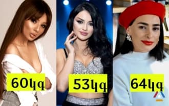 Real weight and height of Armenian celebrities 2