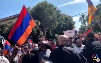 В Лос-Анджелесе азербайджанцы напали на армянских девушек, Есть пострадавшие