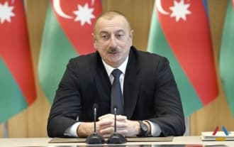 What is happening inside Azerbaijan, what steps did Aliyev take?