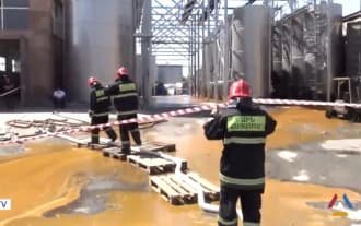 Explosion at Armenia brandy factory. There are 2 dead and 4 injured