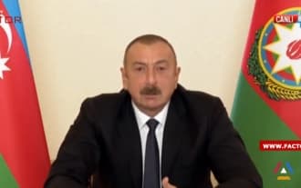 Use of F-16 fighters and recognition of Ilham Aliyev