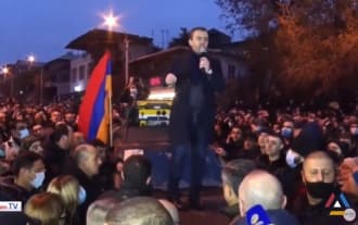The opposition has given Nikol Pashinyan until noon on Tuesday to resign