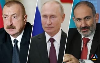 Лидеры Армении, Азербайджана и России выступили с совместным заявлением