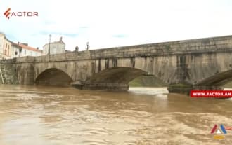 Во Франции объявлен красный уровень предупреждения о наводнениях