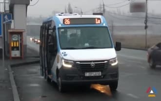 The first batch of new minibuses is already operating in Yerevan