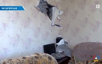 Последствия землетрясения в общине Шогакат