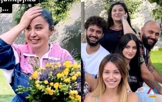 A touching surprise of famous actors to producer Yelena Arshakyan
