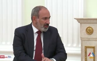 Meeting of Vladimir Putin and Nikol Pashinyan in Moscow