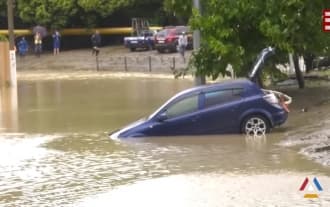 Flooding In Sochi. Residents were urged to be ready to evacuate at any time