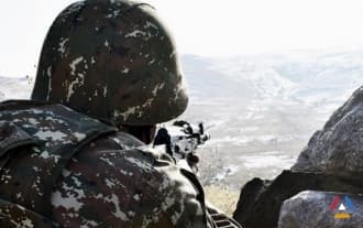 Armenian soldier killed from Azerbaidjan fire