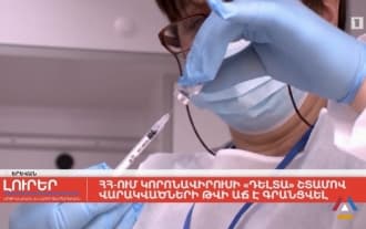 В Армении зарегистрирован рост числа людей, инфицированных «дельта-штаммом» коронавируса