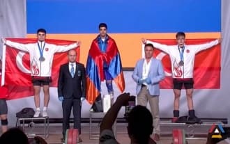 Rafik Minasyan became the European champion, leaving athletes from Turkey in second and third places