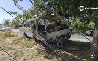 Major road accident in the Ararat region: 30 people were hospitalized