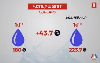 The price of drinking of water in Armenia will rise. Veolia Djur