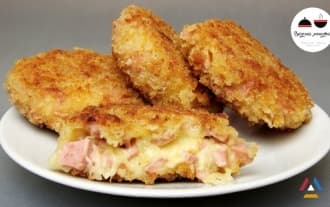 The most delicious Sausage and Cheese Cutlets