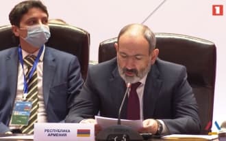 Выступление Никола Пашиняна на заседании Евразийского межправительственного совета в расширенном составе
