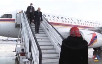 Nikol Pashinyan has arrived in St. Petersburg on a working visit