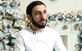 «We celebrated the New Year in Yerablur with our friend»․ Mko Kebabchyan