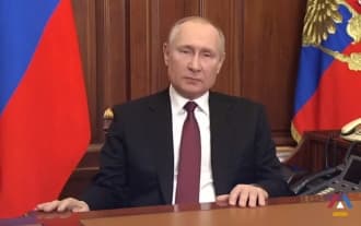 Президент России объявил о проведении спецоперации в Донбассе