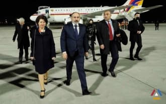 Nikol Pashinyan arrived in Paris on a working visit