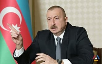 Ilham Aliyev is trying to convince Europe that he also needs a Turkish corridor through Armenia
