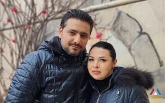 Who is the wife of actor Hayk Durgaryan Amen tari garnany