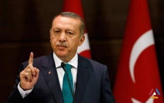 Turkish President has stepped up his rhetoric against Greece