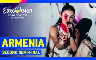 Brunette - Future Lover Eurovision 2023 Second Semi-Final Armenia