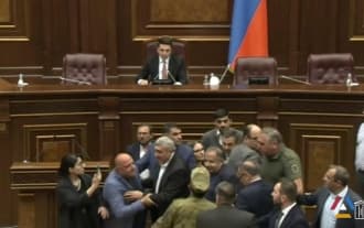 Brawl and tense situation in the National Assembly of Armenia