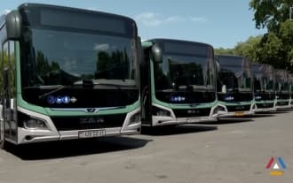 В Ереване новая партия автобусов МАН выйдет на маршрут с 1 июня