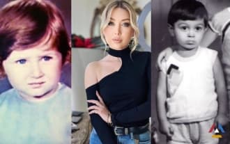 How did famous Armenian celebrities look like in childhood?