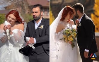 Актриса Араксия Хачатрян вышла замуж. Первые кадры со свадьбы